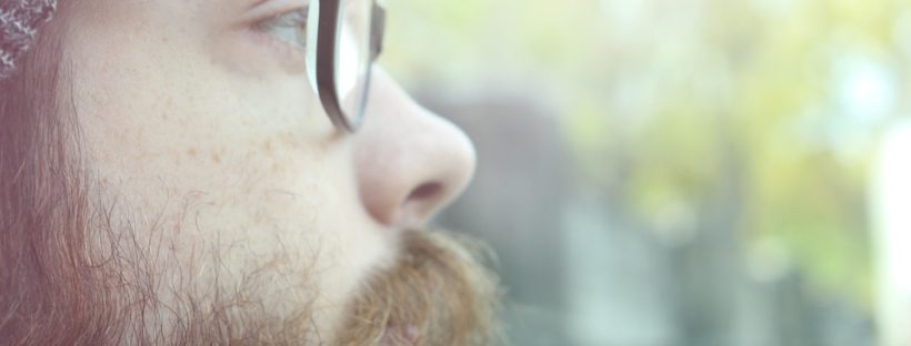 guy with thick beard